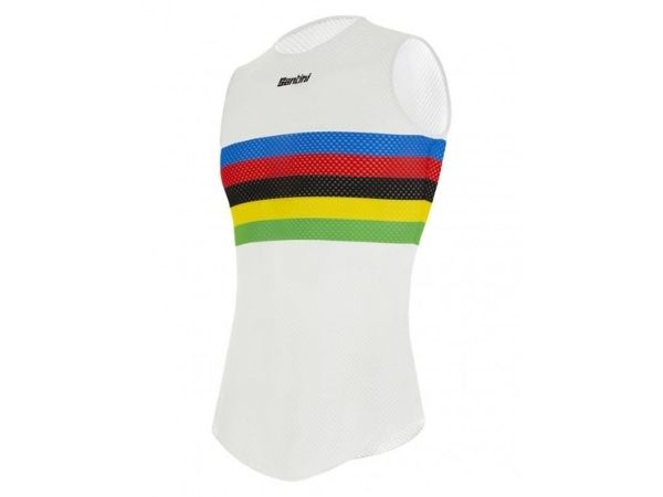 Santini UCI Rainbow Baselayer Print