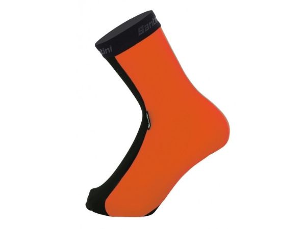 Santini Vega H2O Shoe Cover - Fluo Orange