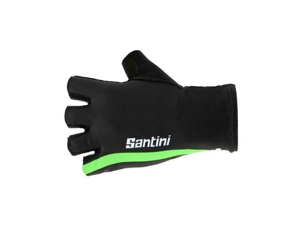 Santini VIS Ironman Gloves - Fluo Green