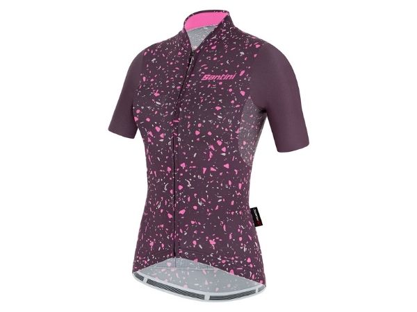 Santini Women Delta Pietra Jersey - Vineyard