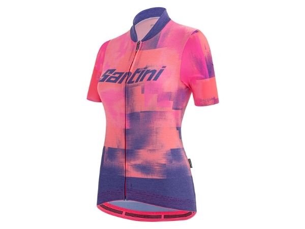 Santini Women Forza Jersey - Atomic Orange