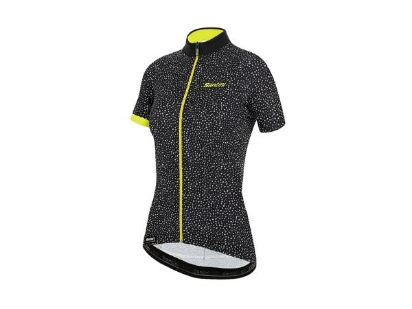 Santini Women Giada Hip Jersey - Black