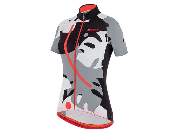 Santini Women Giada Maui Jersey - Black