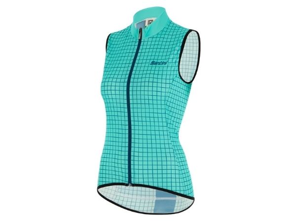 Santini Women Nebula Vest - Aqua