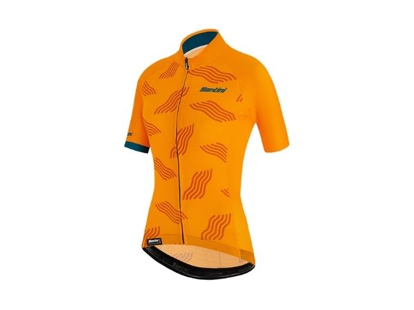 Santini Women Tono Dune Jersey - Tuscan Yellow