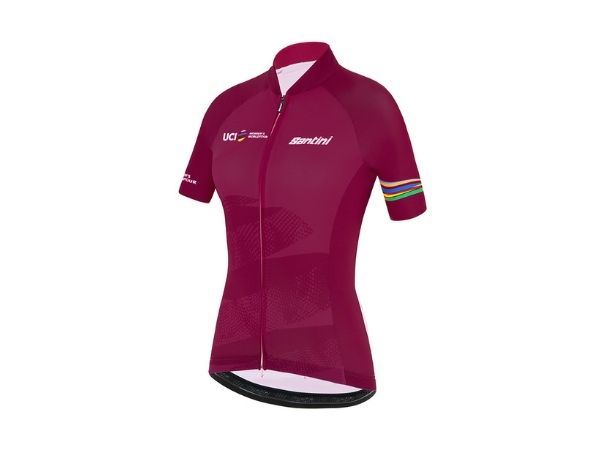 Santini Women UCI World Tour Jersey - Cyclamen