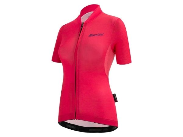 Santini Womens Delta Kinetic Jersey - Rasberry