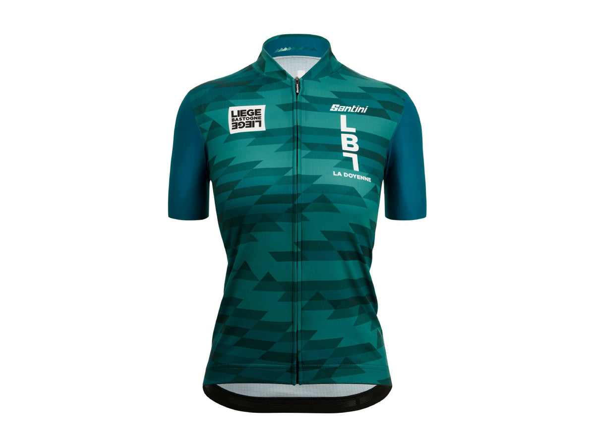 "Santini women's LiÃƒÂ¨geÃ¢â‚¬â€œBastogneÃ¢â‚¬â€œLiÃƒÂ¨ge 1892 jersey Ã¢â‚¬â€œ breathable performance cycling jersey with classic race-inspired design"

