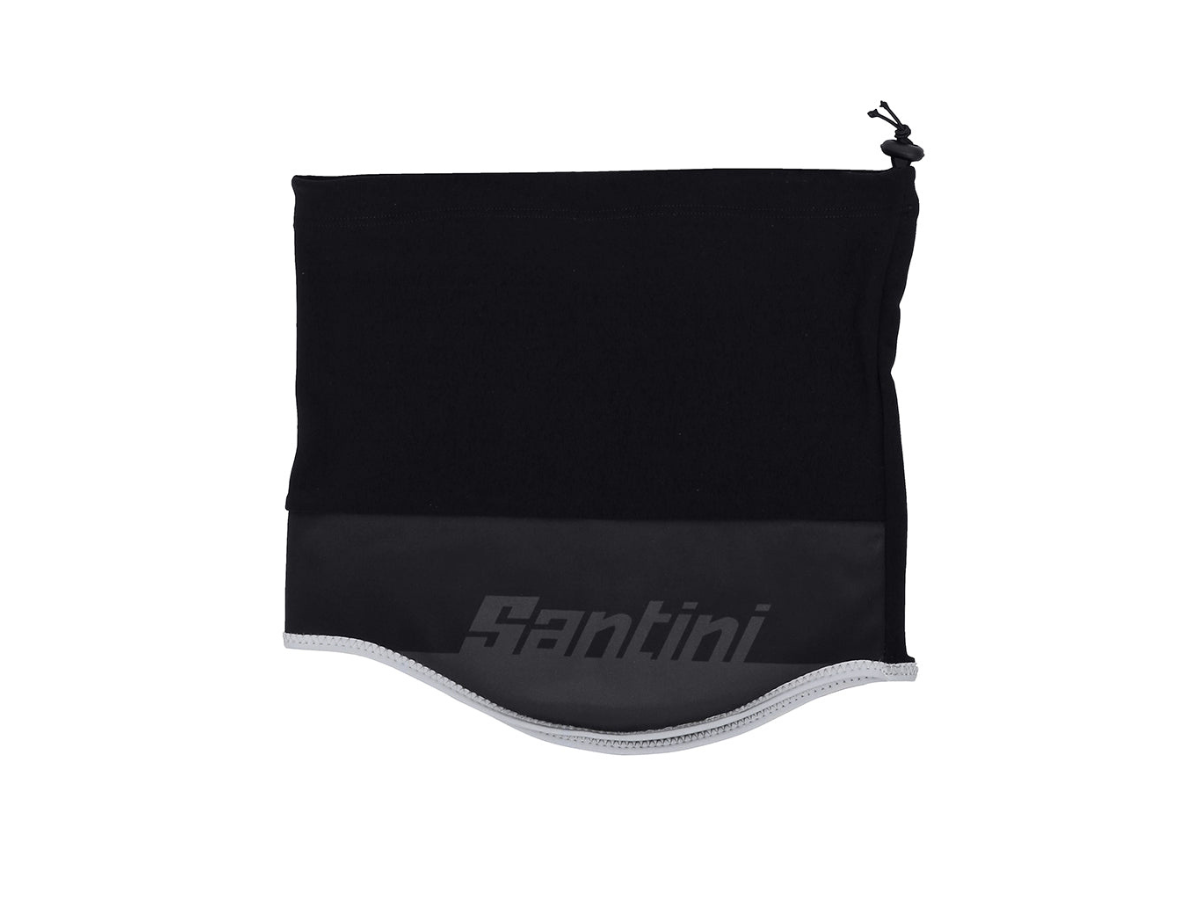 Santini Wool Neck Warmer - Black