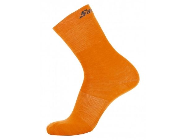 Santini Wool Socks - Flashy Orange