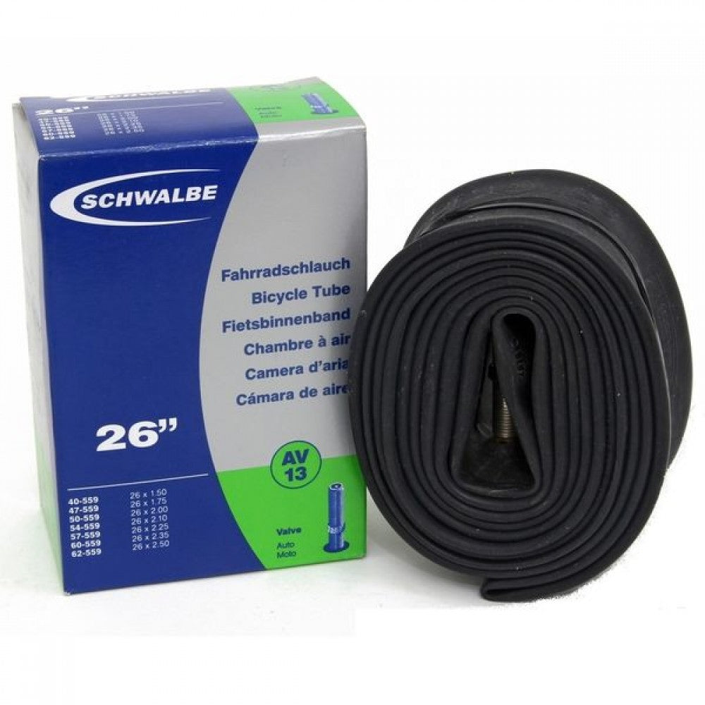 Schwalbe MTB Schrader Valve Tube 26 x 1.50-2.40