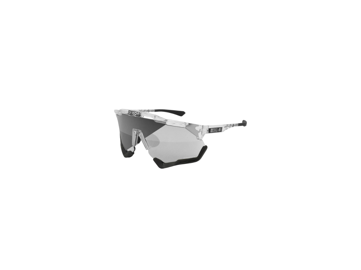Scicon Eyewear Aeroshadexl Frame Black Gloss, Photocromic Silver F Black
