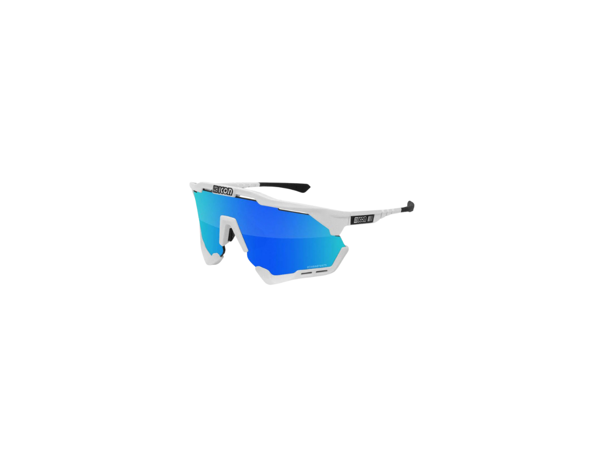 Scicon Eyewear Aeroshadexl Frame White Gloss, Blue+Clear F White