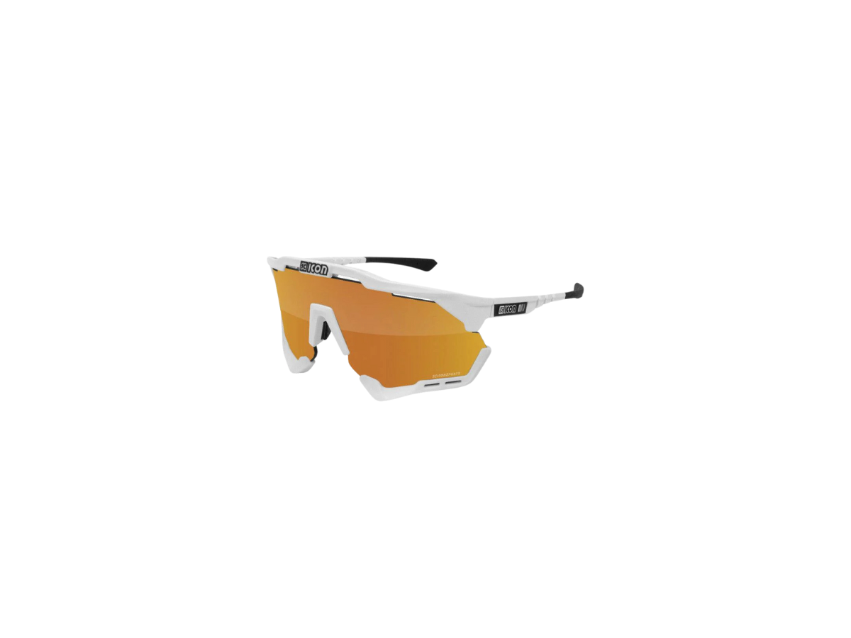 Scicon Eyewear Aeroshadexl Frame White Gloss, Multimirror Bronze+Clear F White