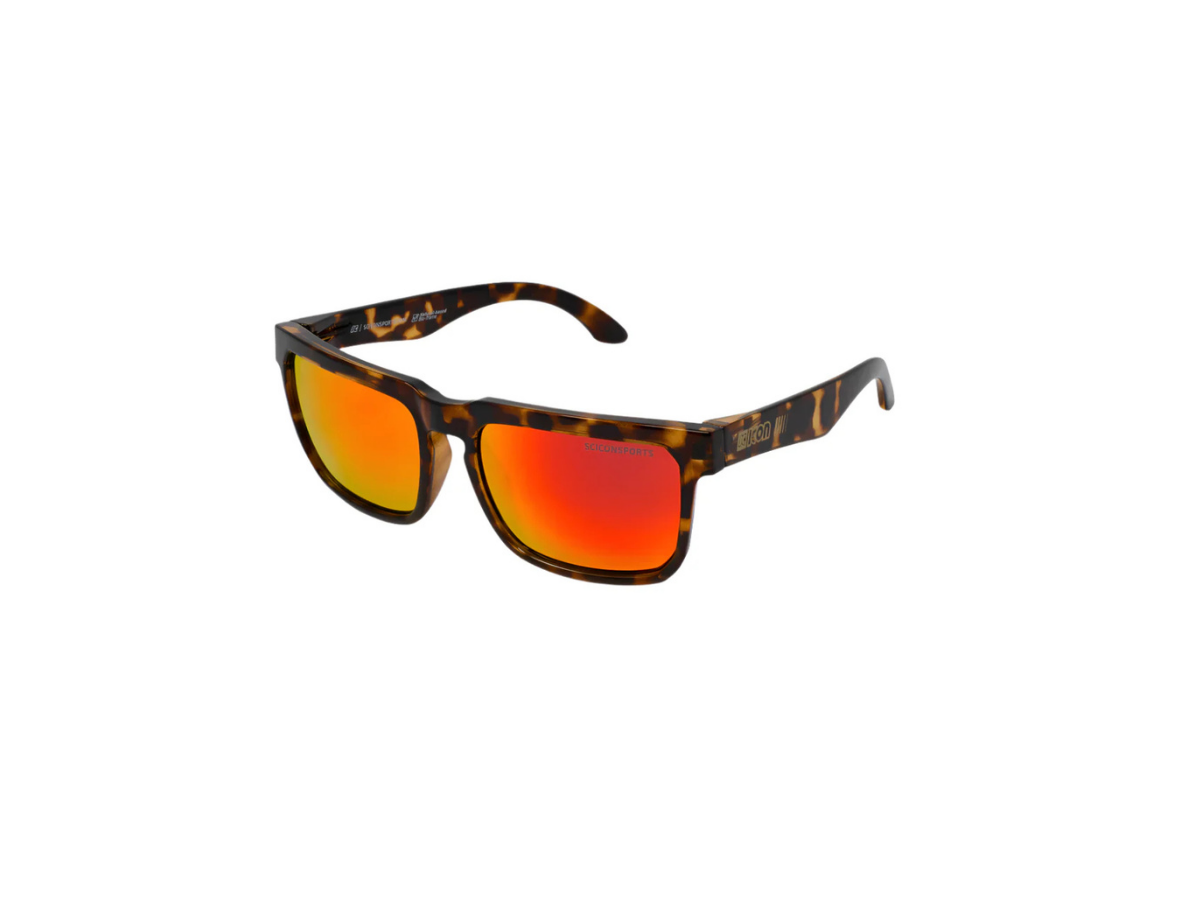 Scicon Eyewear For Lifestyle Gallio Sunglasses Crystal Frame, With Multimirror Red Lenses