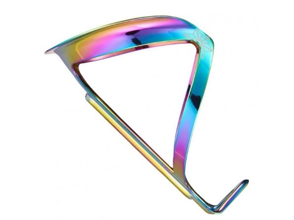 Supacaz Bottle Cage - Fly Cage Ano 18G - Oil Slick