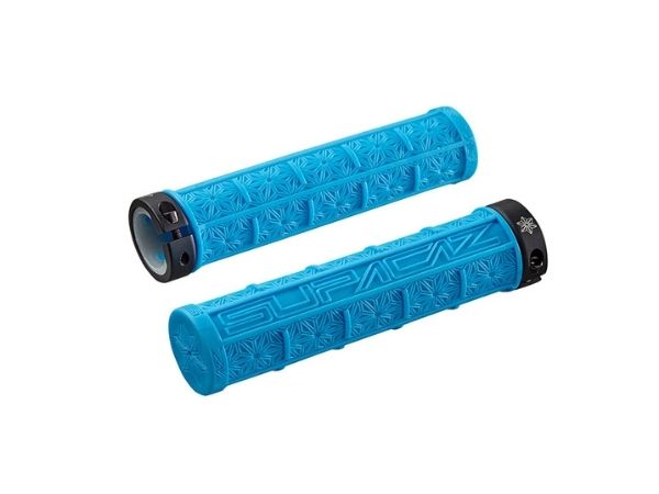 Supacaz MTB Grizips - Neon Blue