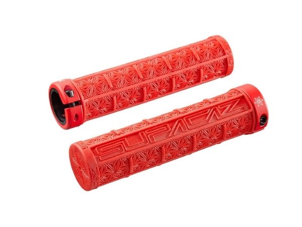 Supacaz MTB Grizips - Red