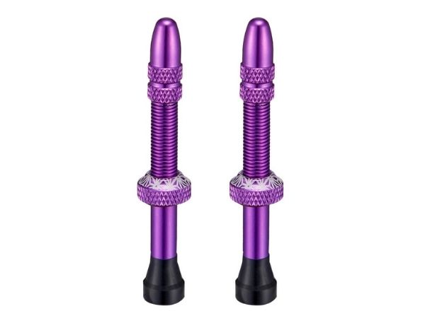 Supacaz Star Tubeless Valvez - 65mm - Purple