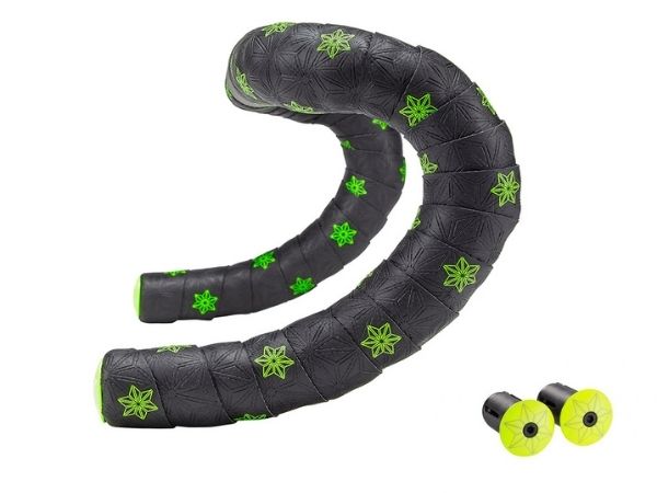Supacaz Sticky Kush Galaxy Bartape - Neon Yellow