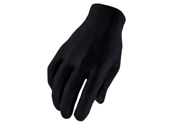 Supacaz Supag Long Gloves - Blackout with Refelctive - XL