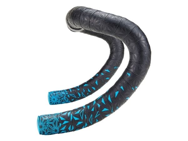 Supacaz Super Sticky Kush Star Fade Bartape - Neon Blue