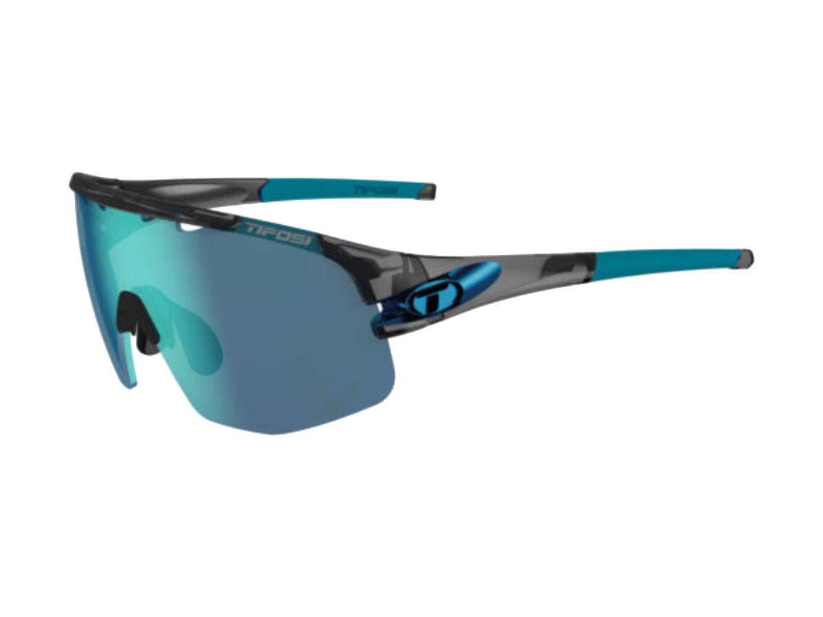 "Tifosi Sledge sunglasses smoke – aerodynamic sports eyewear with sleek design for cycling and endurance sports"

