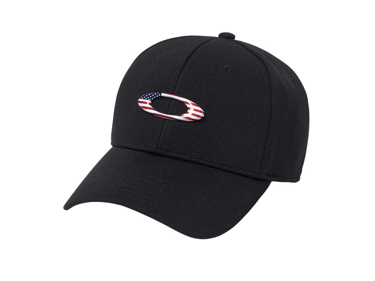 Oakley Tincan Cap - Black/American Flag