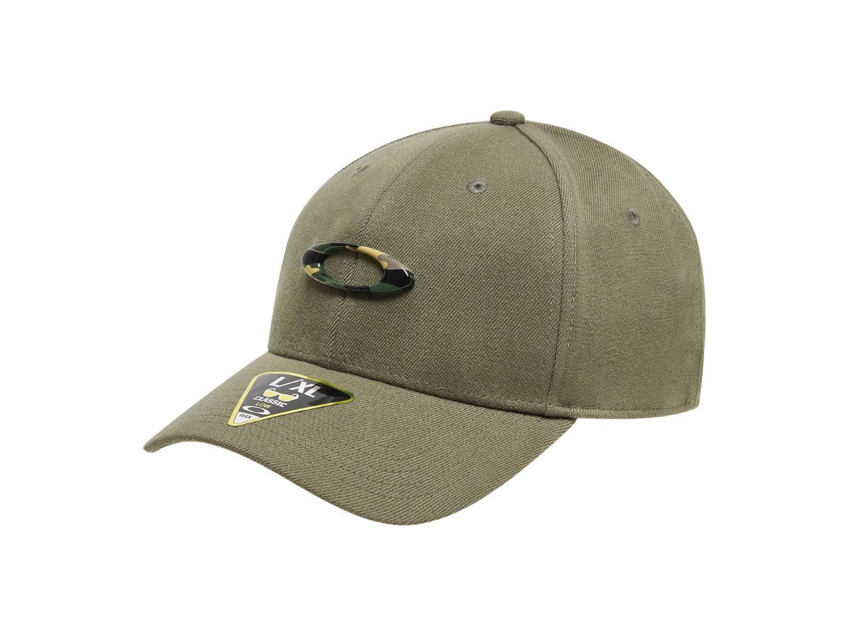 Oakley Tincan Cap - Worn Olive/Graphic Camo