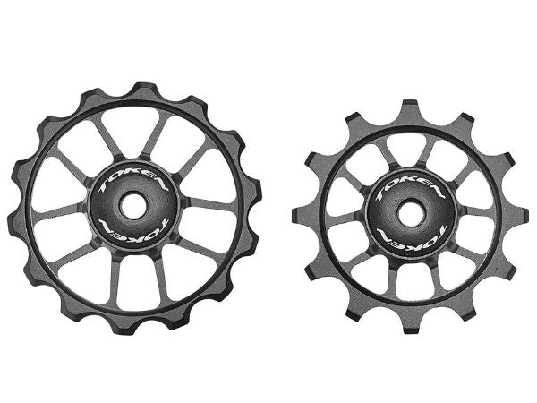 Token RD Pulley Set for Shimano R9100/R800/R700 and SRAM Long Cage RD Upper 12T Lower 14T