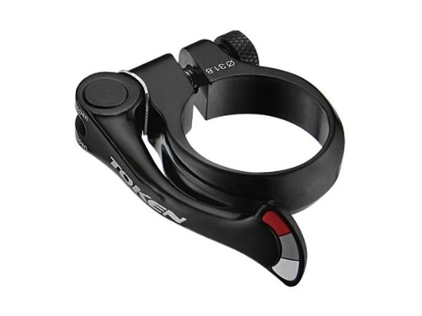 Token Shark Tail Seat Clamp with Quick Release 31.8mm