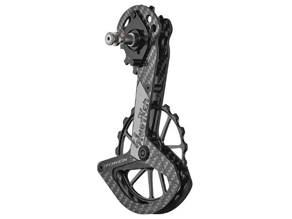 Token Shuriken Over Sized Pulley for SRAM AXS Red/Force Upper 12T Lower 19T