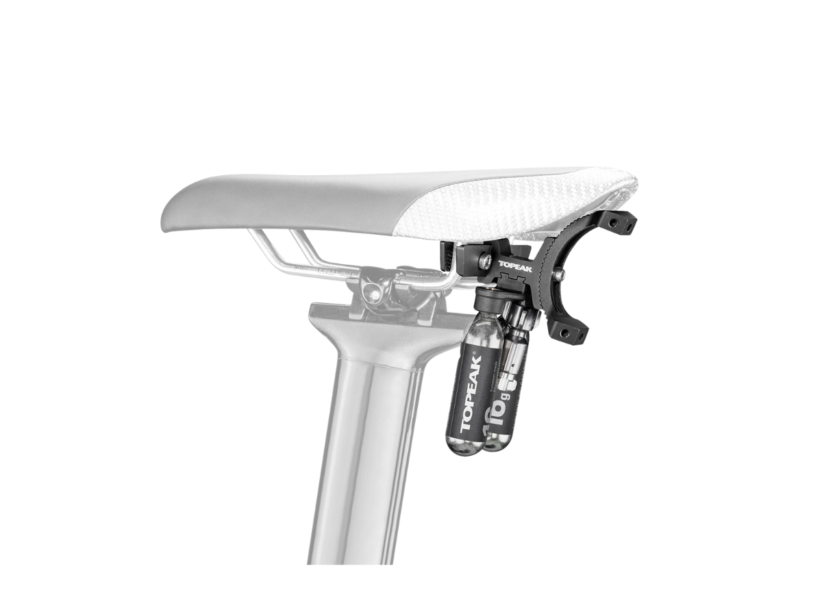 Topeak Mount Tri-Backup Elite 90 With 1 Micro Air-Booster And 2 Co2 Catridges