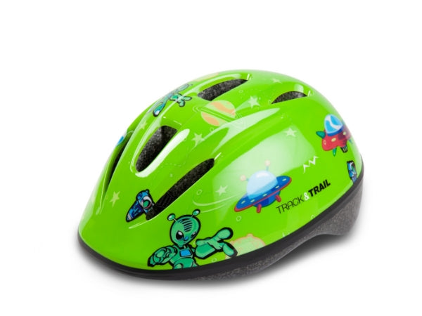 Track &amp; Trail Kids Helmet - Green