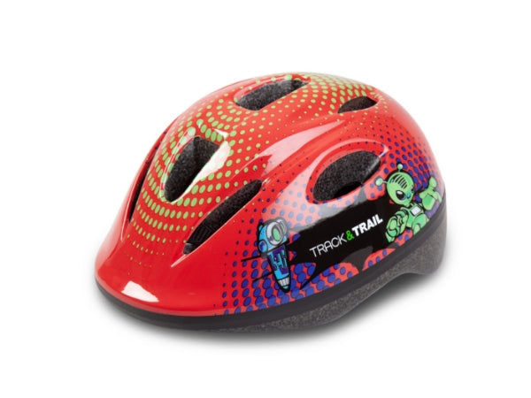Track & Trail Kids Helmet - Red