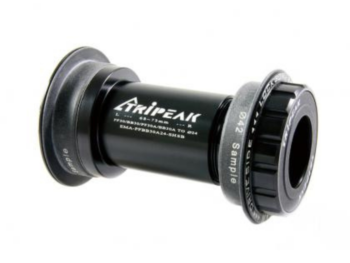 Tripeak 4 in 1 Twist Fit Bottom Bracket - BB30/BB30A/PF30/PF30A - Shimano - Black