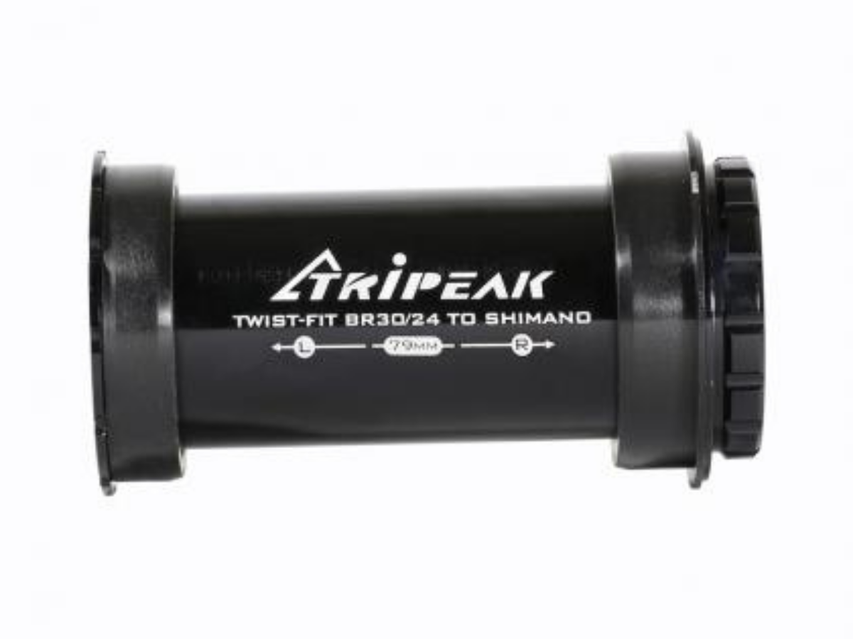 Tripeak BBRight Twist Fit Bottom Bracket - Shimano - Road - 79mm - Cervelo - Black