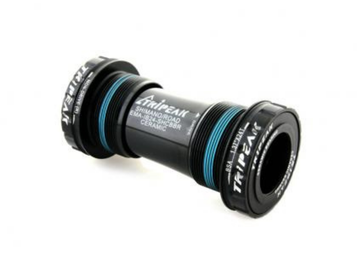 Tripeak BSA Threaded Bottom Bracket - Ceramic - Shimano - Road - 68mm - Black