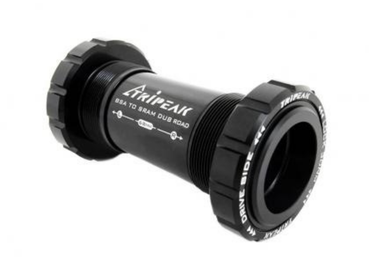 Tripeak BSA Threaded Bottom Bracket - SRAM DUB - Road - 68mm - Black