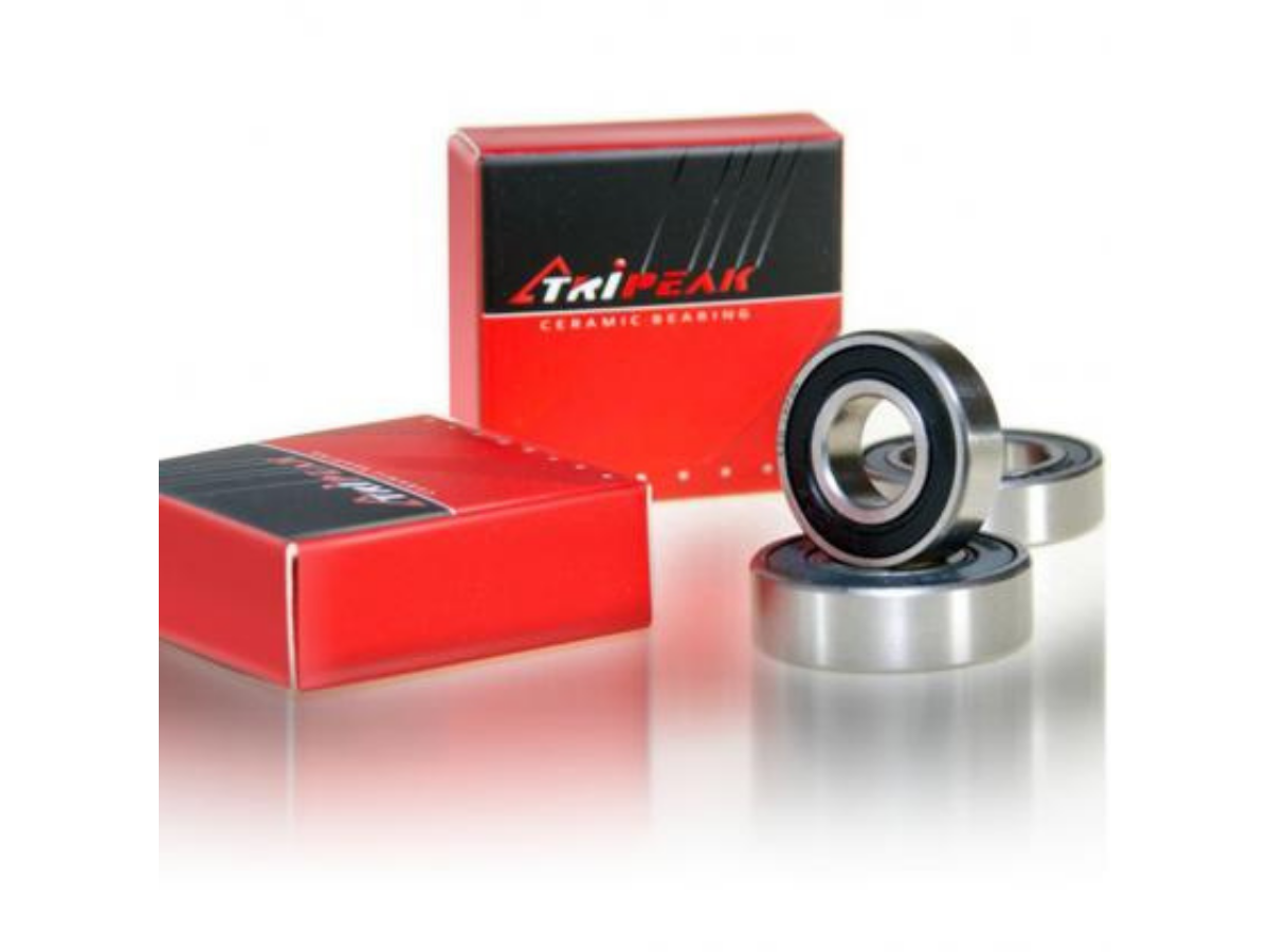Tripeak Ceramic Bearing Kit for Parcours Rim Brake Wheelset - Set of 6 Bearings