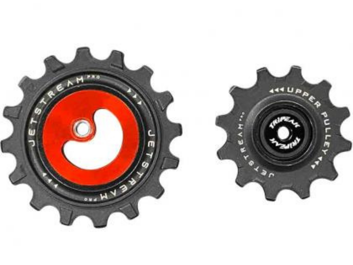 Tripeak Pulley Wheel Set 12/14T - Ceramic Bearing - 12spd - Shimano DA92