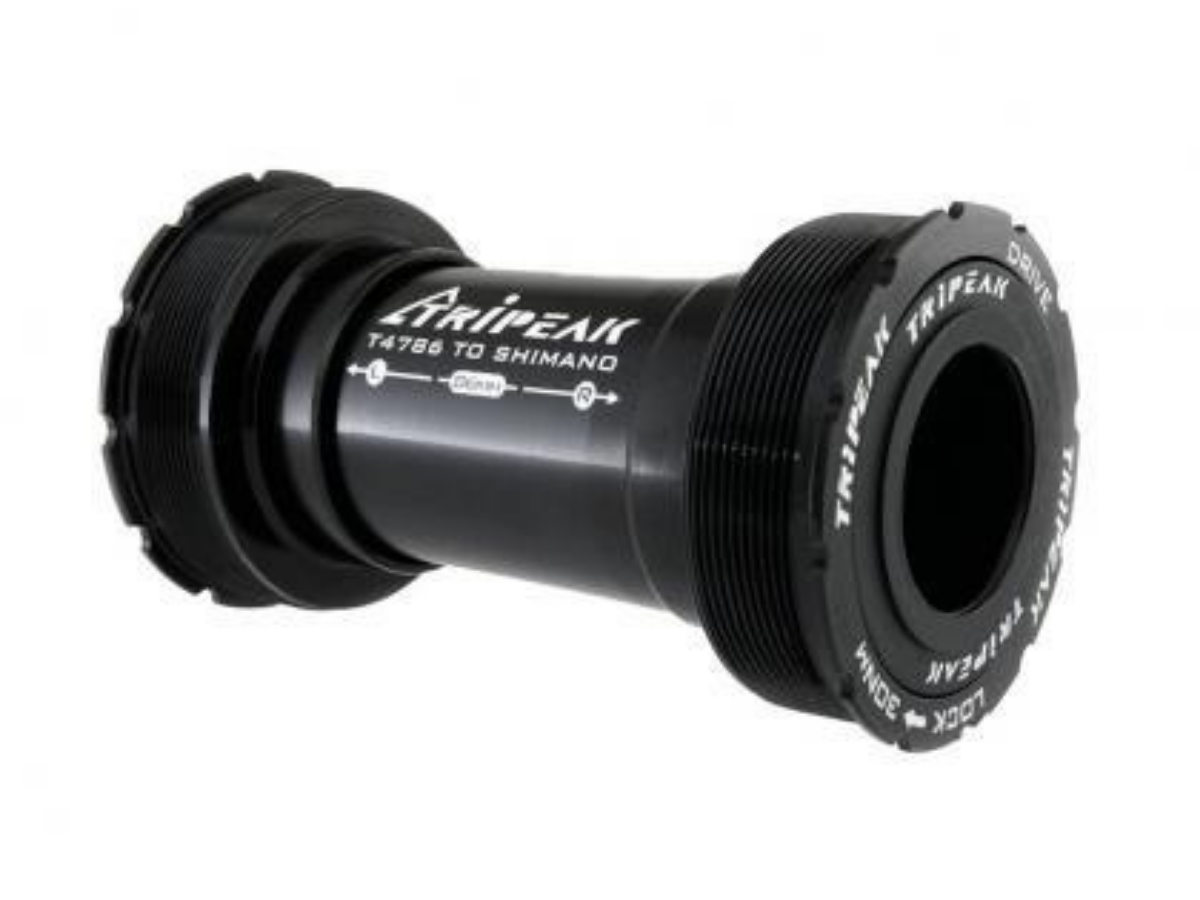 Tripeak T47 Bottom Bracket - Ceramic - Shimano - Road - 86mm - Black