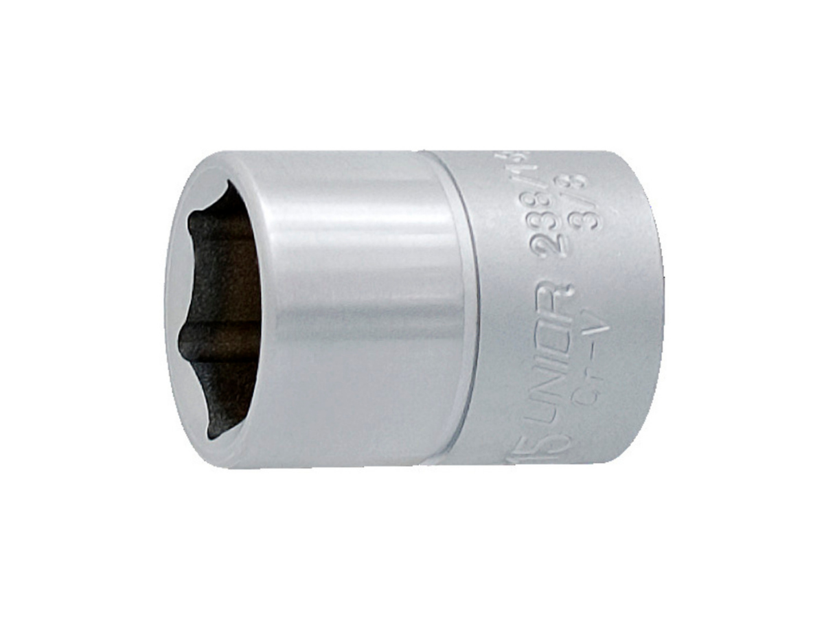 unior 238/1 6p socket 3/8"