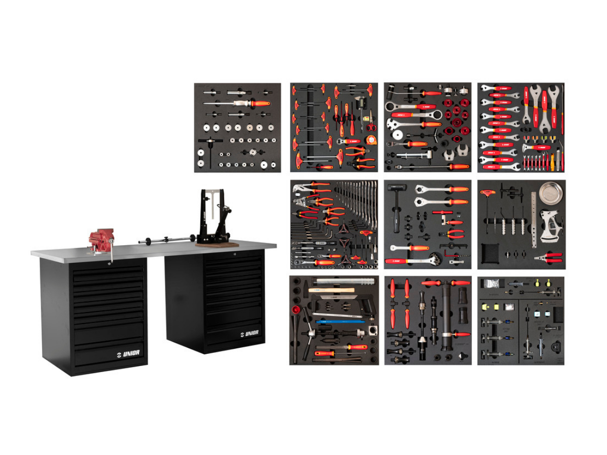 unior 2600C-US master workbench / 202 tools