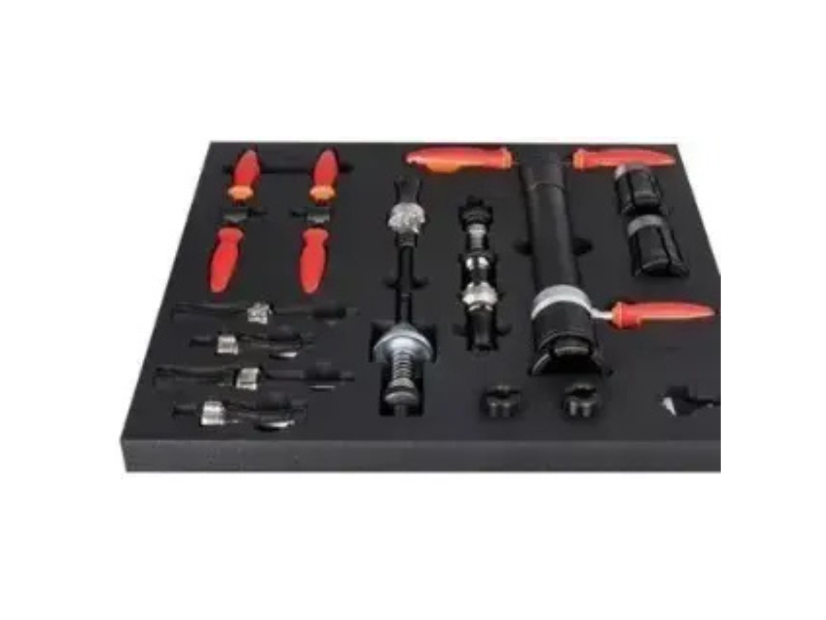 unior SET3-2600C-US set of tools in tray 3 for 2600C - Frame preparation tools