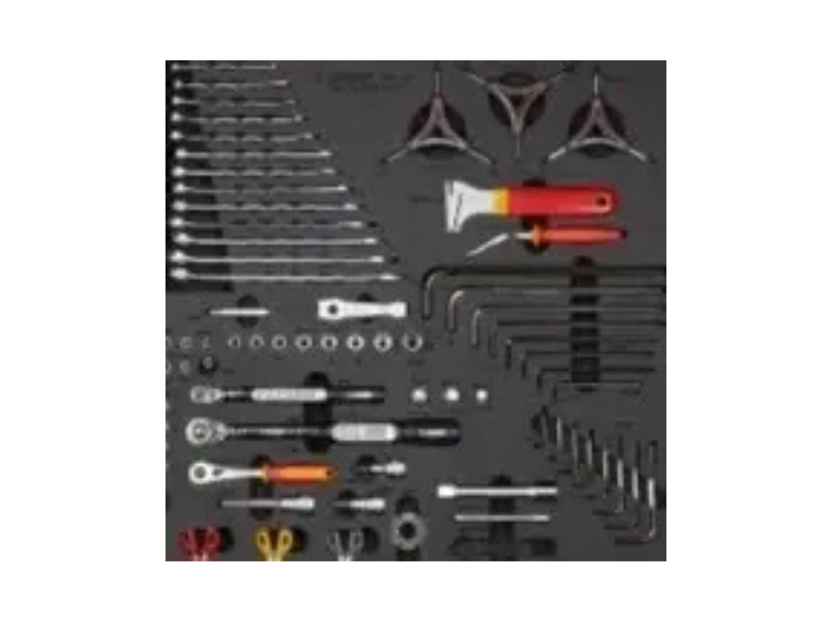 unior SET3- 2600A-TR set of tools in tray for Production Repair