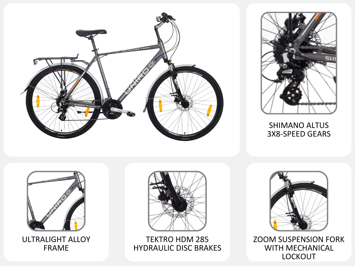 Unirox Fin Racer 700c Trekking