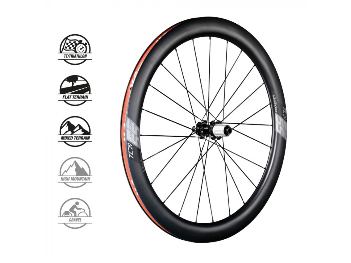 Vision SC Carbon Wheelset - 55mm - Disc Brake