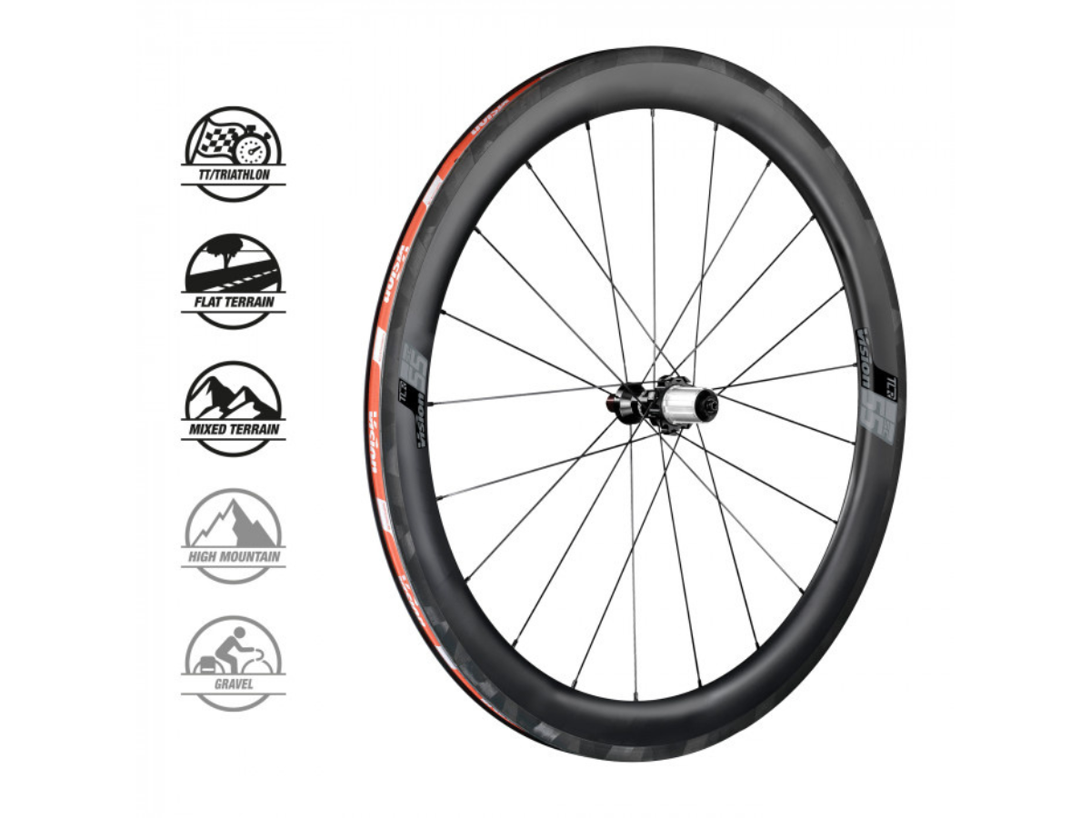 Vision SC Carbon Wheelset - 55mm - Rim Brake