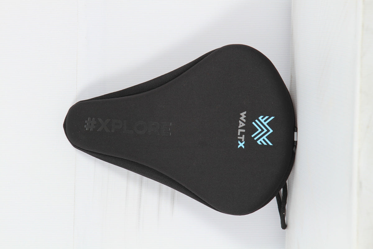 Waltx Bicycle foam seat cover black